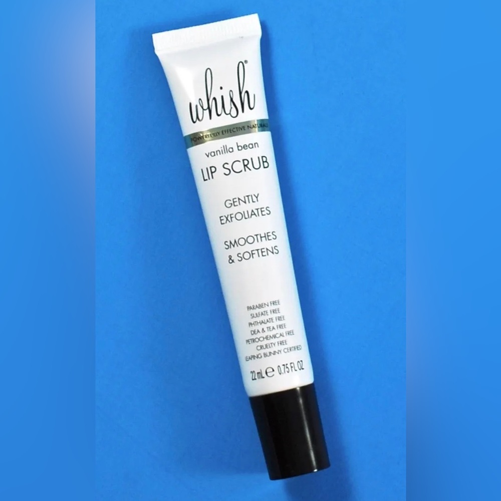Renowned brand WHISH Vanilla Bean Lip Scrub NIB/ NWT sealed